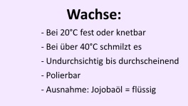 Wachse