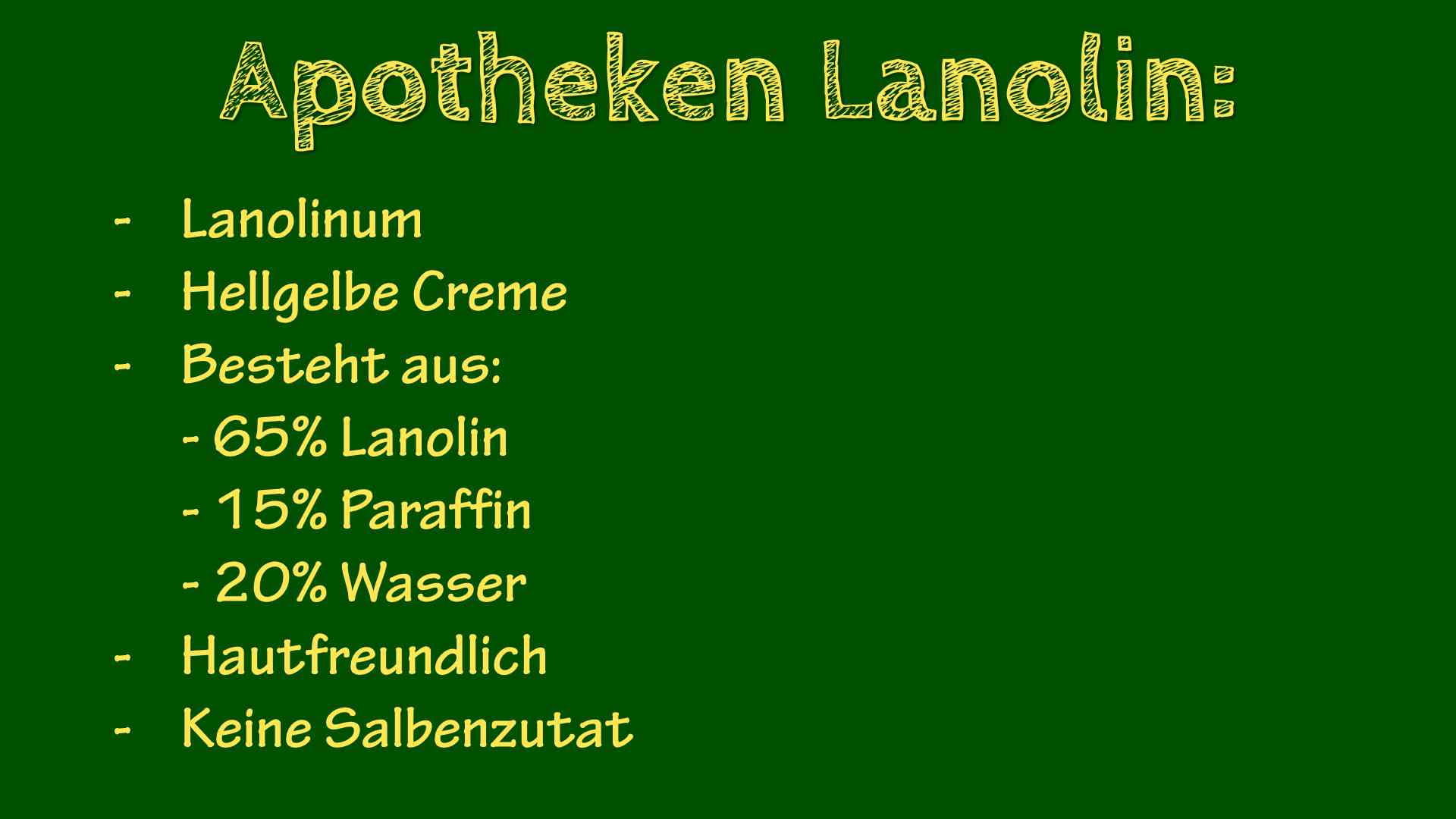 Lanolinum